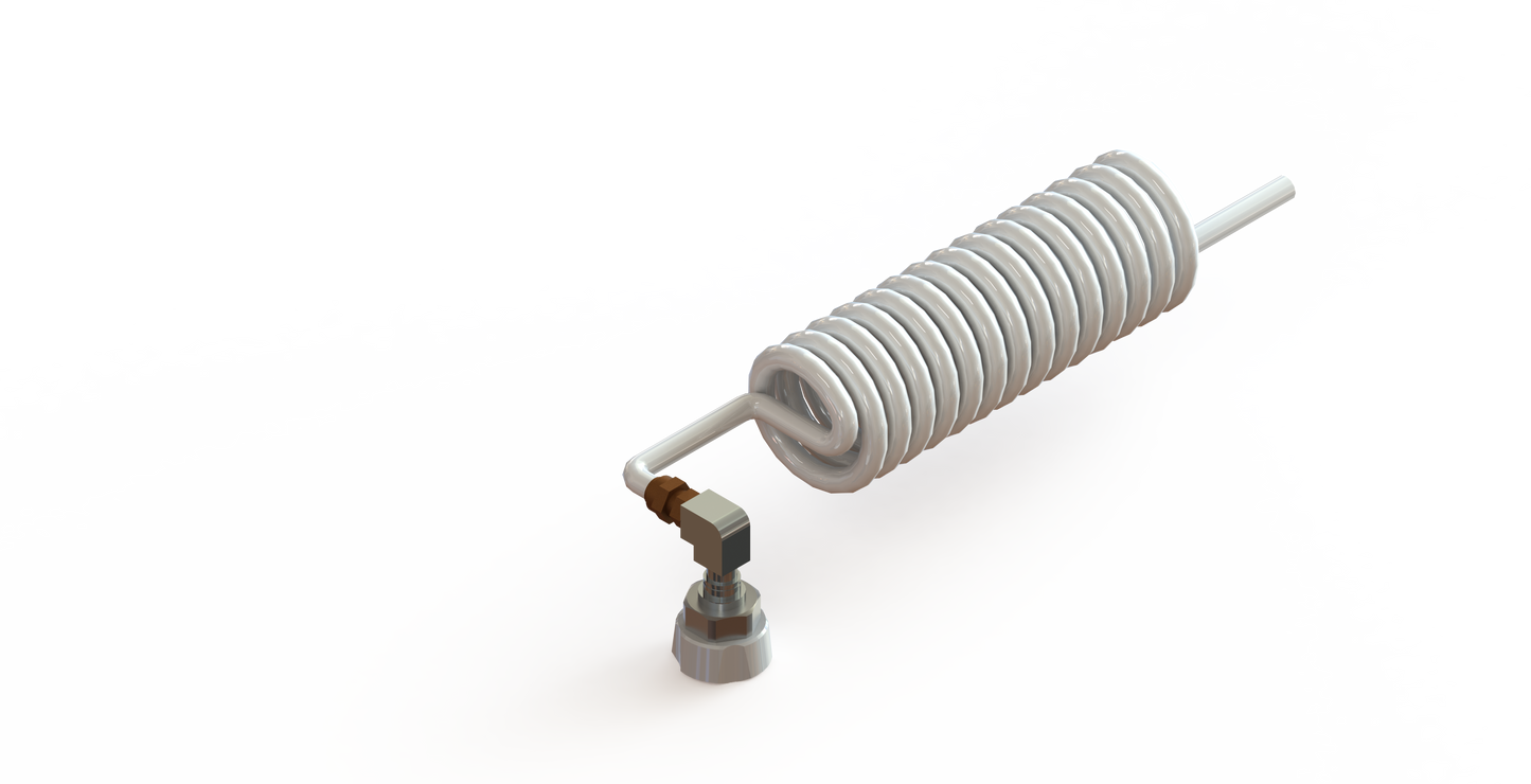 Hose, Vacuum Coiled DISS, 099-0149