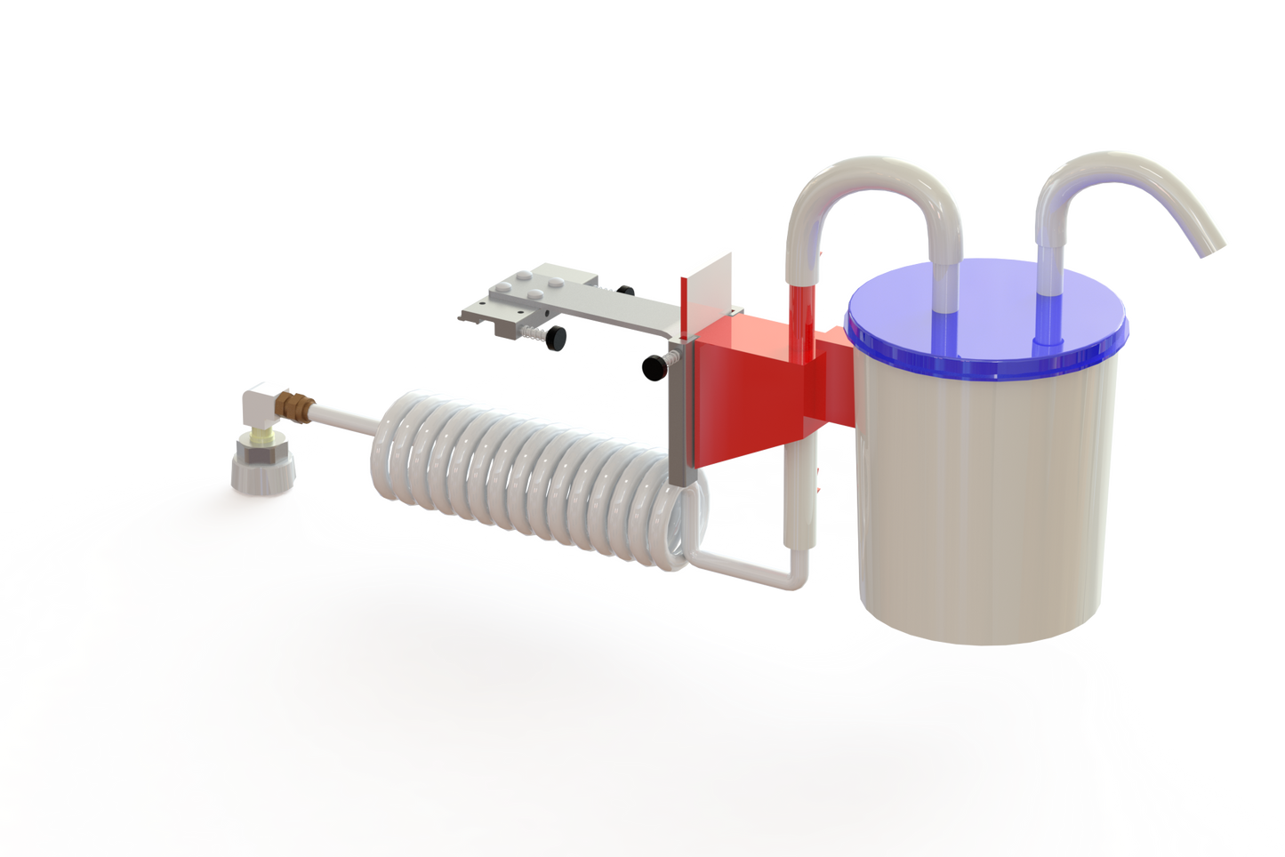 Vacuum Canister Kit, DISS, 100-4483-1
