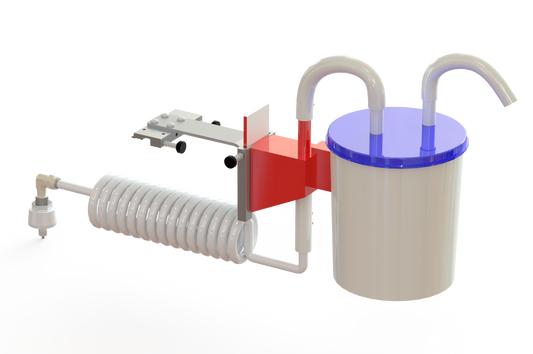 Vacuum Canister Kit, Ohmeda, 100-4483-2